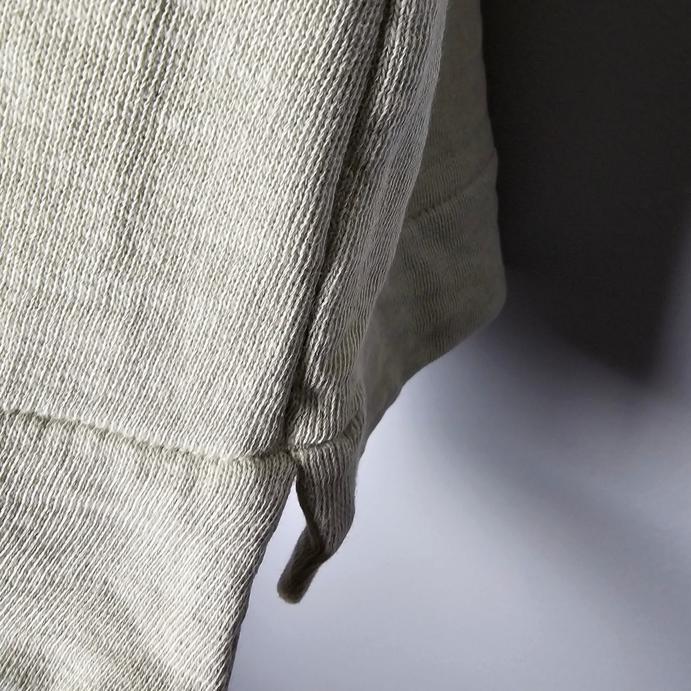 Pure Jill J.Jill Sage Green Organic Cotton Relaxed Fit Tunic Pockets Lagenlook L - Picture 8 of 11
